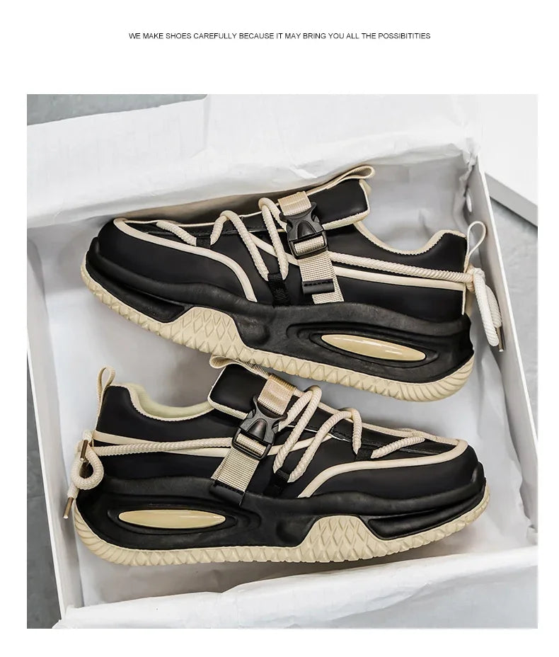 Fashion Men's Sneakers 2025 Trend Personalized Casual Men Shoes Comfort Platform vulcanized Shoes for Men Zapatillas De Hombre