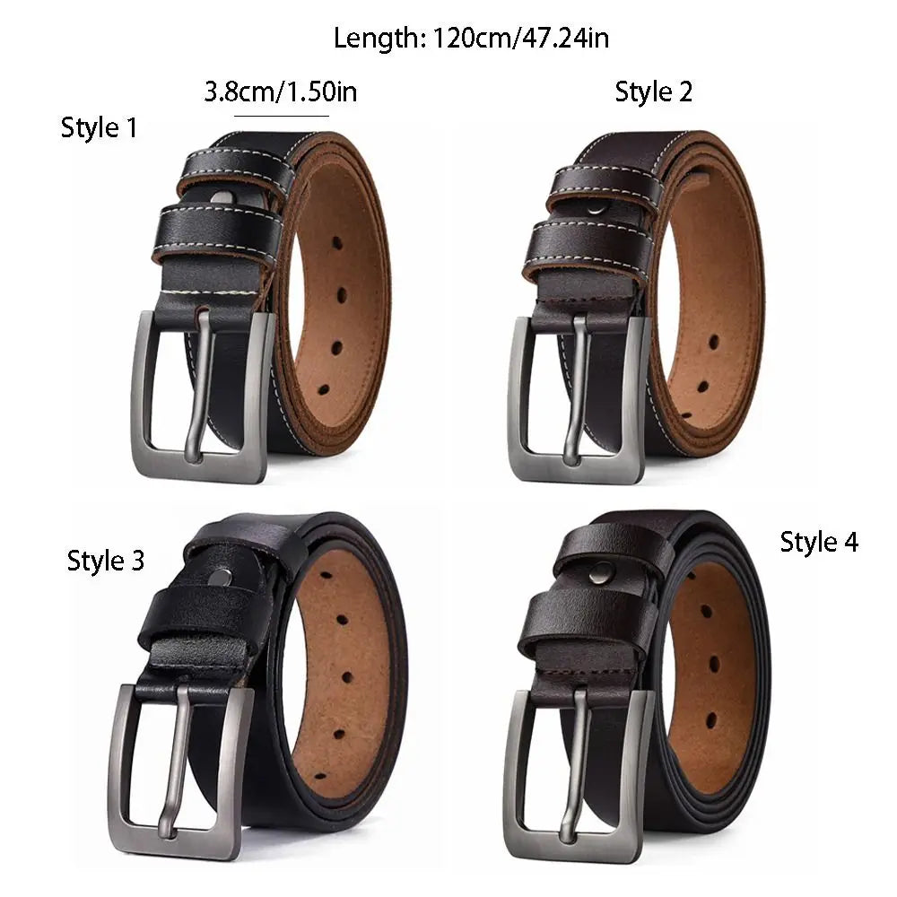 Waist Accessories Retro Men Belt Classic Durable Casual Belts Versatile Waist Belts Business Wear
