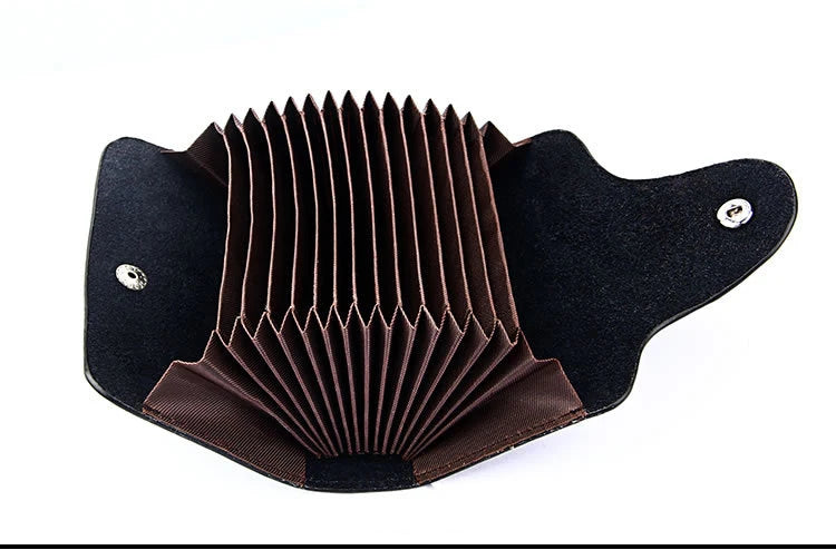 Real Genuine Leather Men Wallet ID Credit Card Holder Wallets Male Small Coin Purse Women Money Bag Vallet Slim Thin Mini Walet