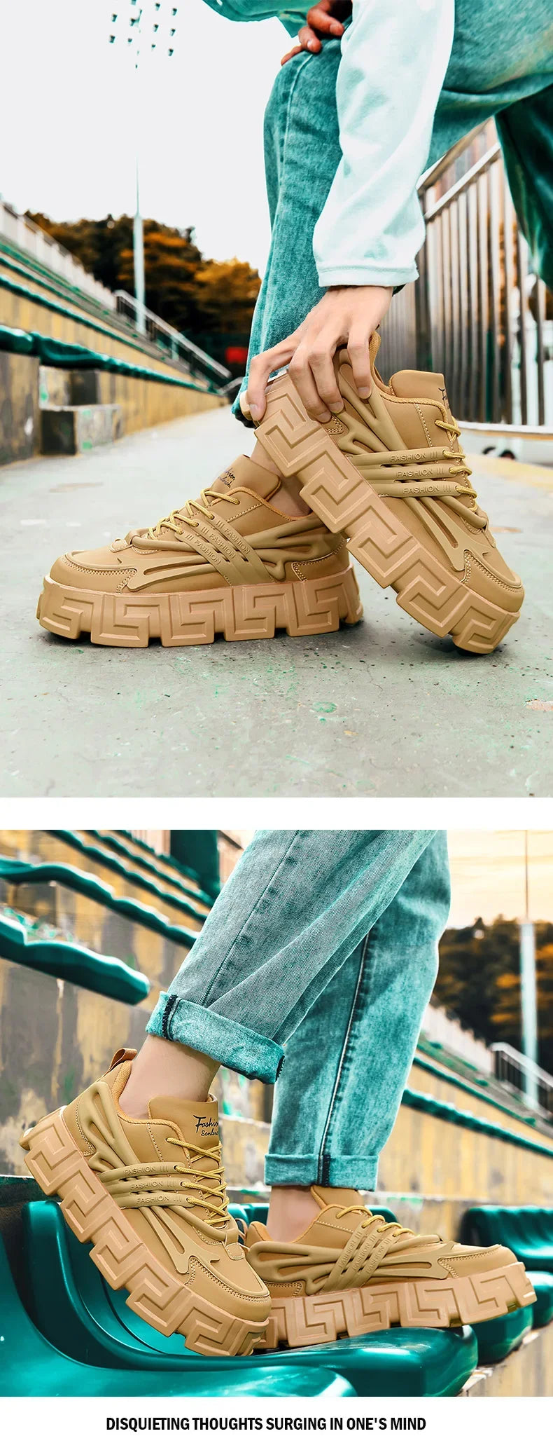 Casual Shoes For Men Street Style Walking Shoes Sneakers Thick Bottom Running basketball Shoes Male 2024 Vulcanized Sneakers Men