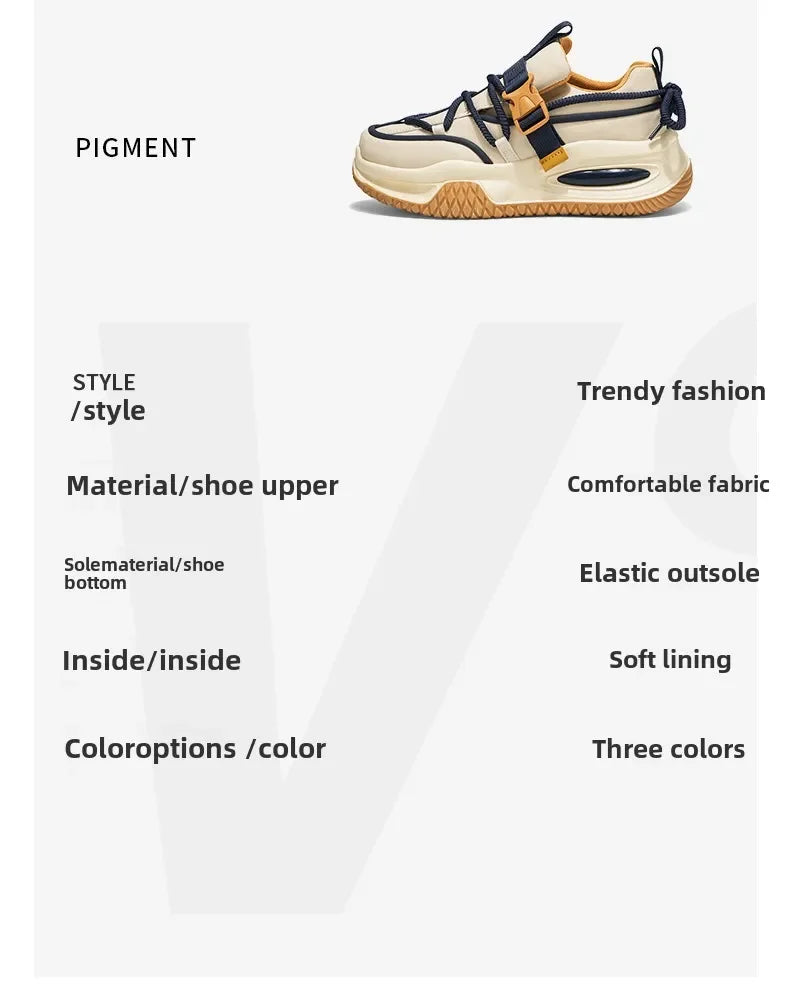 Fashion Men's Sneakers 2025 Trend Personalized Casual Men Shoes Comfort Platform vulcanized Shoes for Men Zapatillas De Hombre