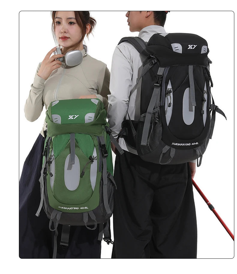 Camping Backpack Travel Bag Men Women Hiking Trekking Climbing Rucksack Outdoor Sports Bags Large Capacity Luggage Shoulder Bag