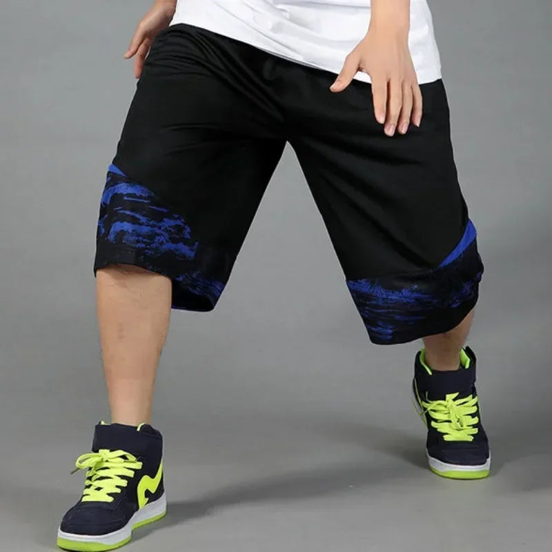Male Short Pants Basketball Long Quick Dry Men's Shorts Training Bermuda Essential Fashion With Korean Style Stylish Clothing