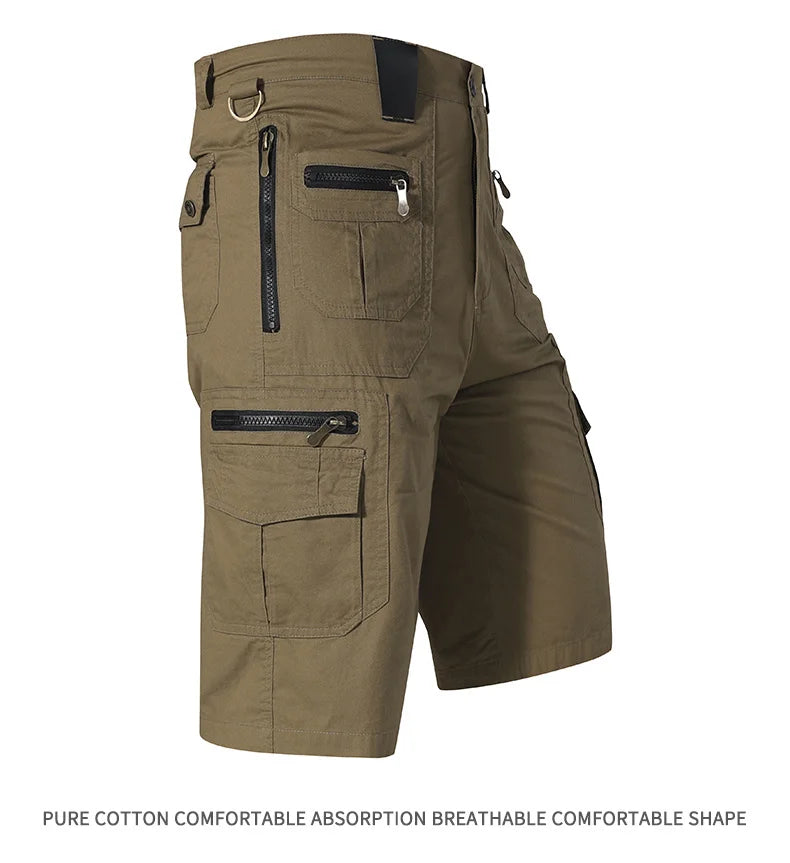 Shorts Men Urban Military Waterproof Cargo Tactical Shorts Male Outdoor Camo Breathable Quick Dry Pants Summer Casual Shorts