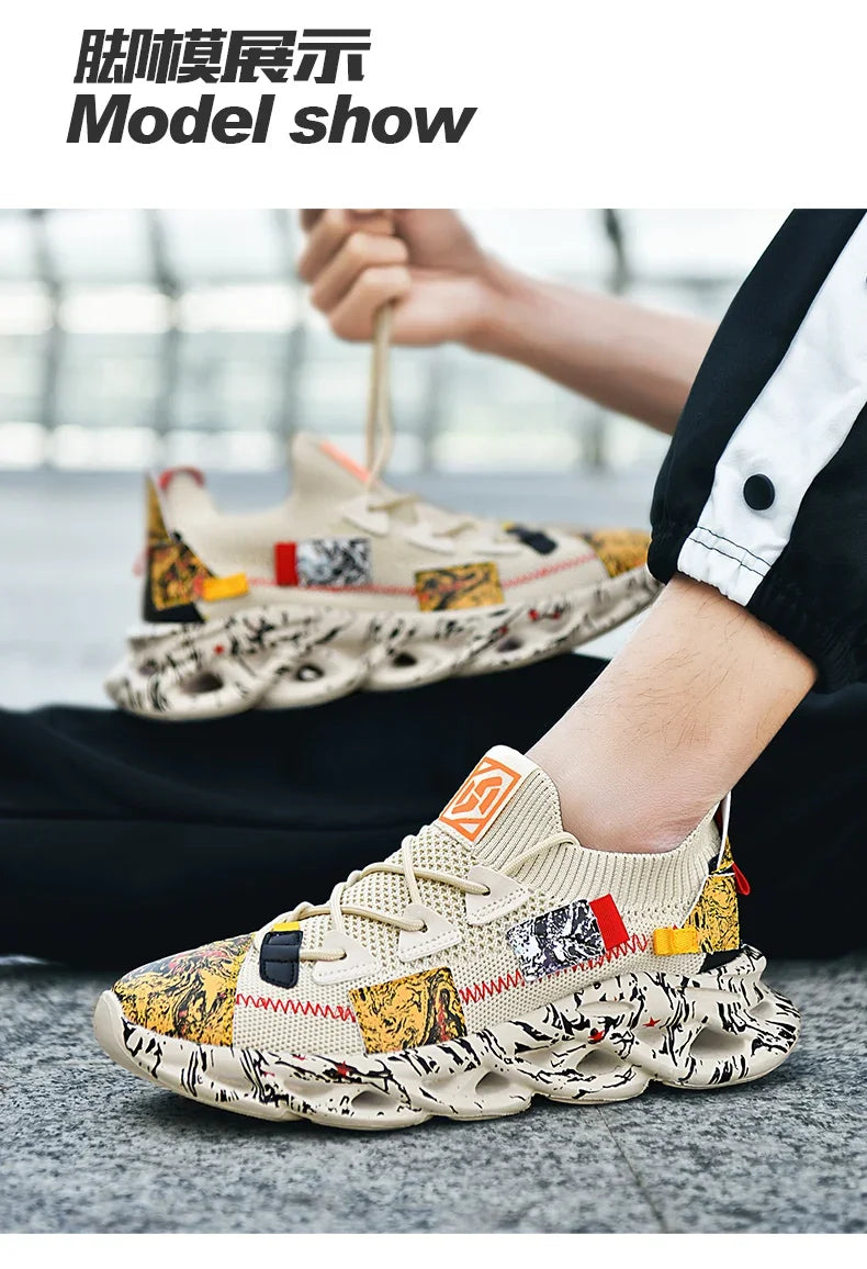 Shoes men Sneakers Male casual Mens Shoes tenis Luxury shoes Trainer Race Breathable Shoes fashion loafers running Shoes for men