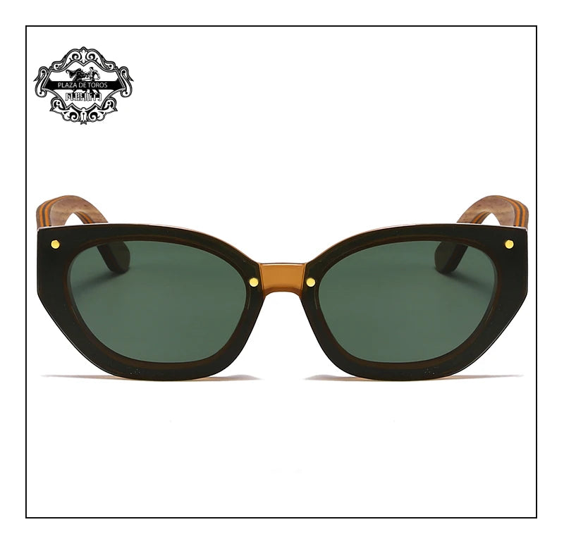 Natural Wooden Sunglasses Men Vintage Classic Polarized Fashion Women Elegant Handmade Wood SunGlasses UV400 Driving for Men