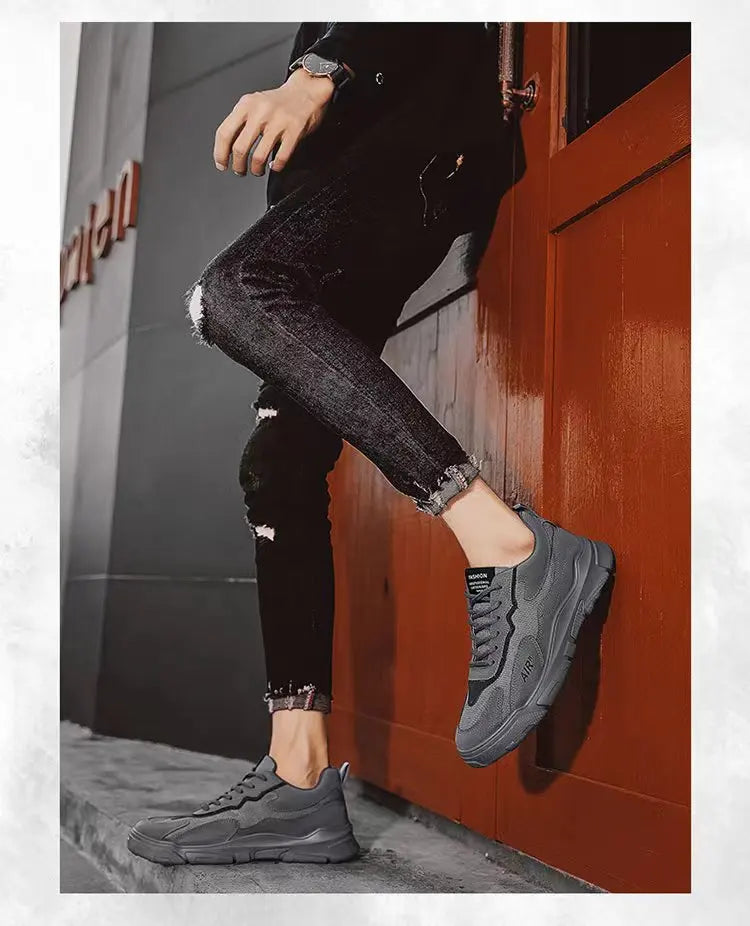 Tennis Sneakers for Men Fashion Male Casual Shoes Luxury Breathable Platform Men Running Shoes Comfortable Sneakers Male Mesh