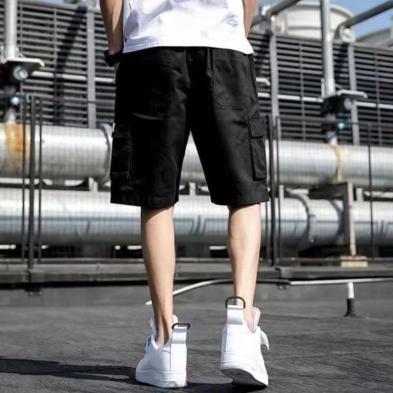 Men's Cargo Shorts, Outdoor, Travel, Casual Sports, Large Pockets, Durable and Comfortable Fabrics, Thin Shorts for Outings 17