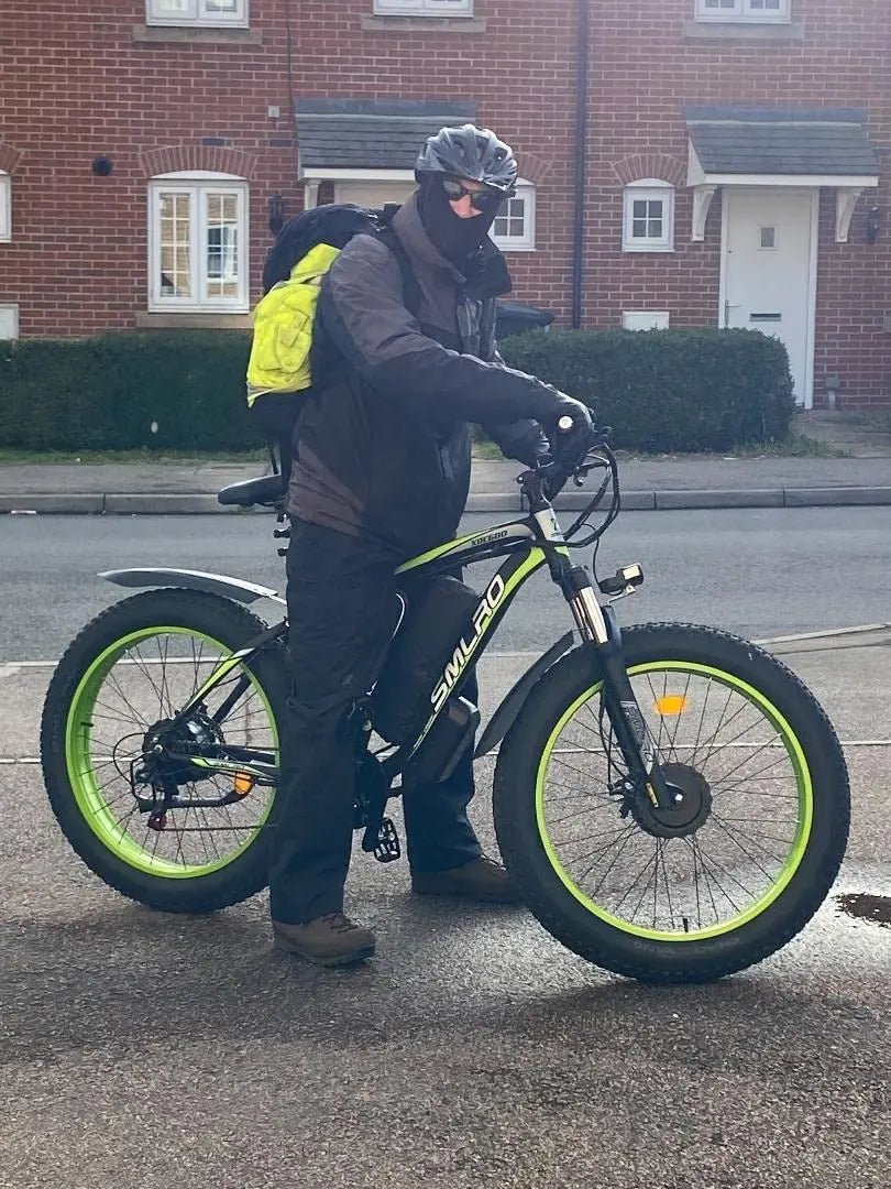Dual Motor 3000W Peak Electric Bike for Adults 52V 30AH Ebike 26Inch Fat Tire Hunting Bike for Off Road Mountain Snow