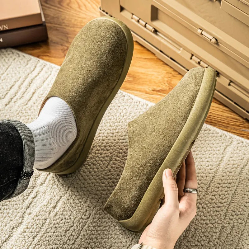 2025 New Arrival Men's Mules | Closed-Toe Half Slippers | Outdoor Slip-on Casual Shoes for Men