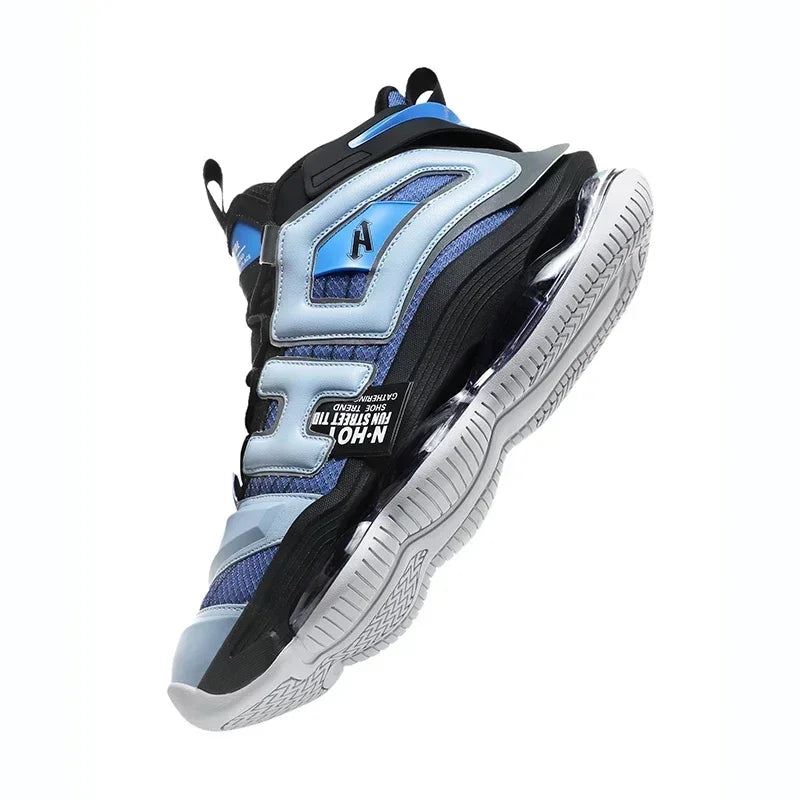 High-quality Mens Basketball Shoes High Street Original Sneakers Men Air Cushioining Rubber Anti Slip Leisure Shoes Male 39-45