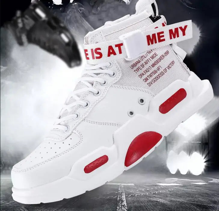 Sneakers Men High Top Shoes for Men Wild Casual Sports Male Tides Tenis Shoes NEW Outdoor Breathable Training Off White Trainers