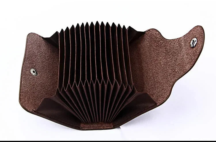 Real Leather Credit Card Holder Men Wallet Small Pouch Money Bag Big Capacity Cardholder Case Genuine Leather Wallets Pochette