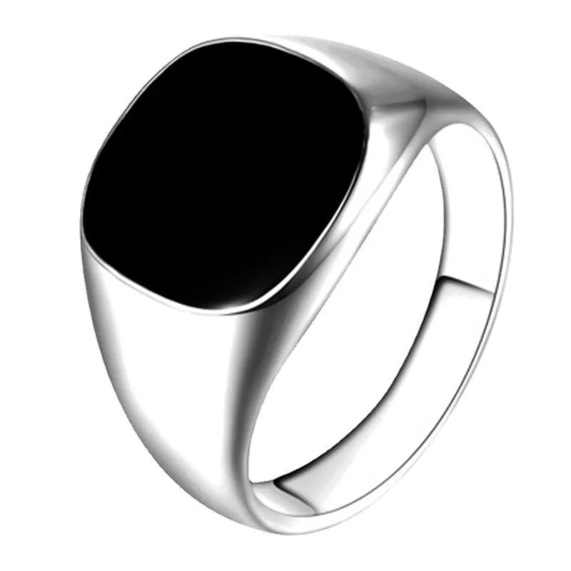 2025 New Business Drip Oil High-end Men's and Women's Rings Fashion Temperament High-end Ring Party Jewelry Wholesale