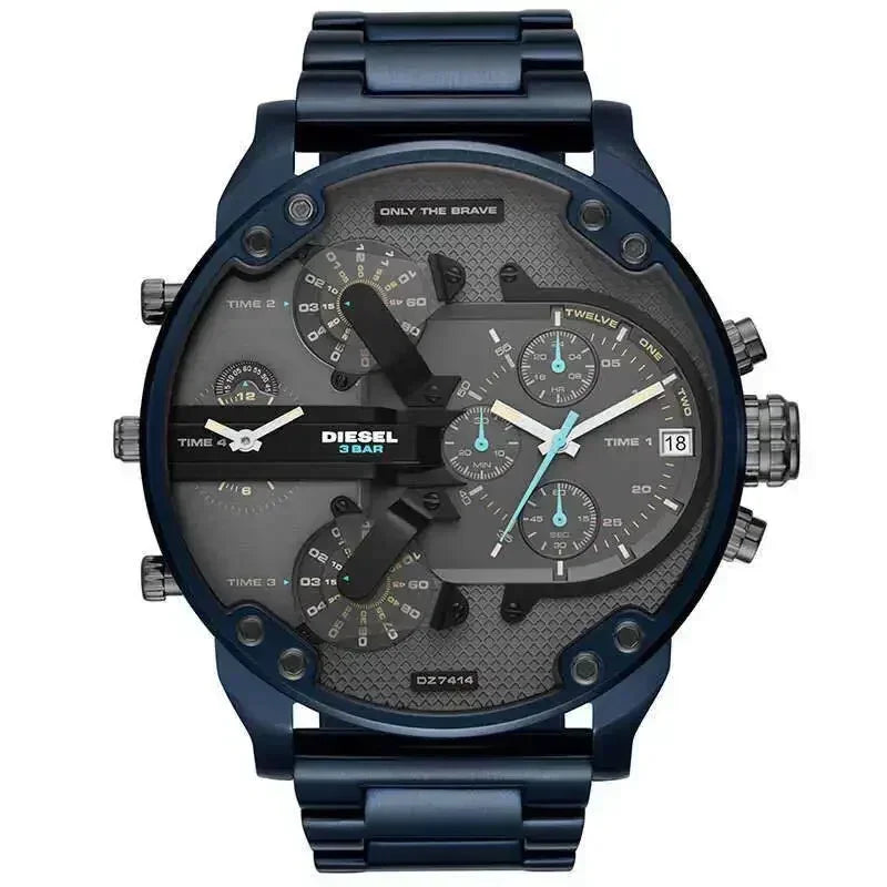 Wristwatch Smart Watches For Men Big Large Dial Watch Fashion Individual Silicone Belt Quartz Clock Sports Business For Women