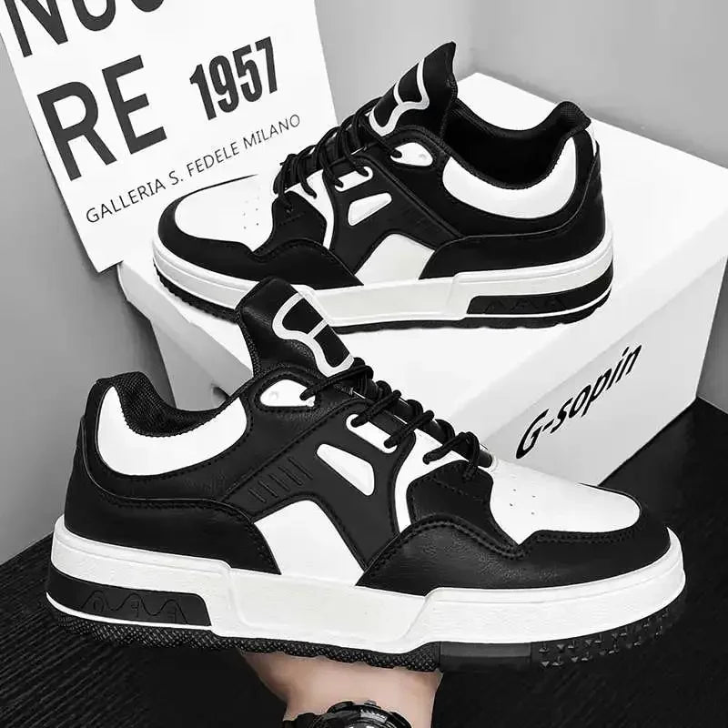 2025 new shoes for men sneakers for men off white shoes men casual shoes Breathable Height Increasing Massage