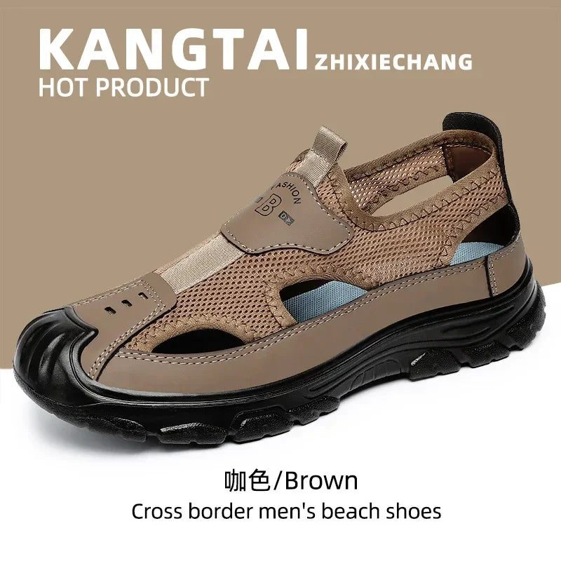 Men's Sandals 2025 New Style Diving Shoes Beach Outdoor Mountaineering Shoes Outdoor Large Sandals 39-46