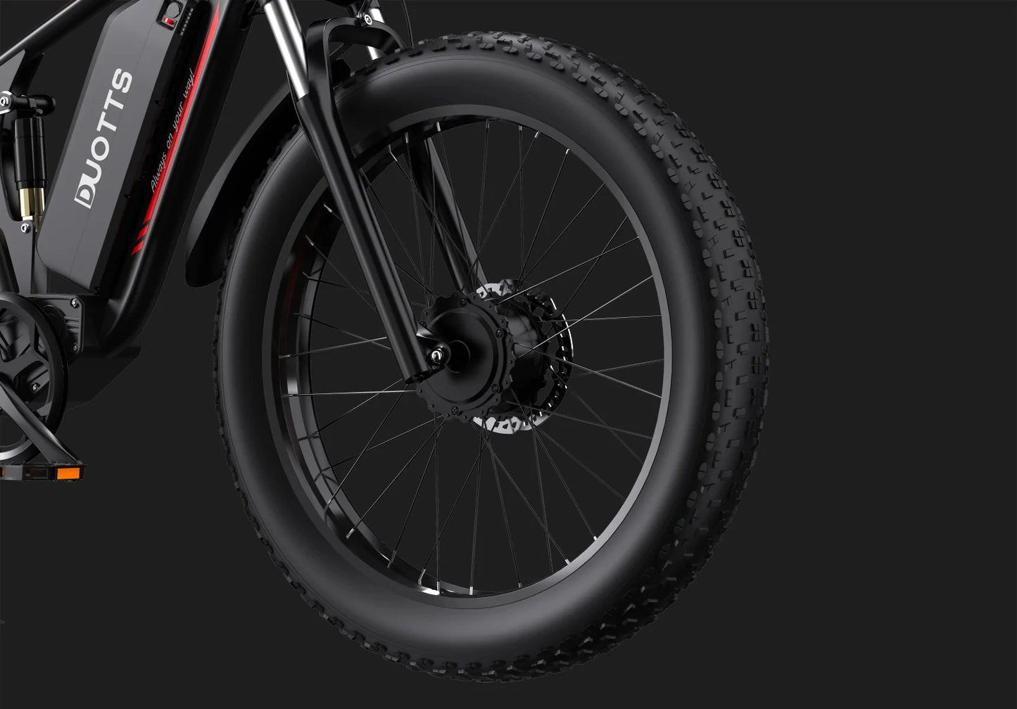 EU Dropshipping Duotts S26 Ebike 48V 750w*2 Motor 20aH 26Inch Fat Tire Electric Mountain Bike Mtb Moped Electric Bike