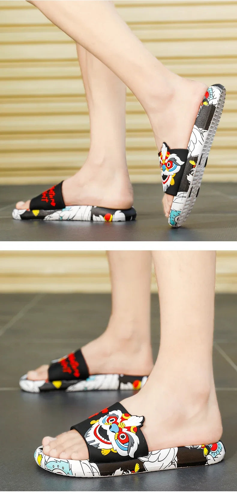 Luxury Brand Slippers for Men Comfortable Man Sandal Men's Summer Slippers Walk Around Home Male Slipper Male Shoes Sneakers
