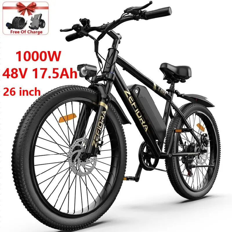 Thick Tire Electric Bike 1000w 2000w 20 26 Inch 30-50mph 30-60miles 48v Battery Factory Original,for Two Wheels Electric Bicycle
