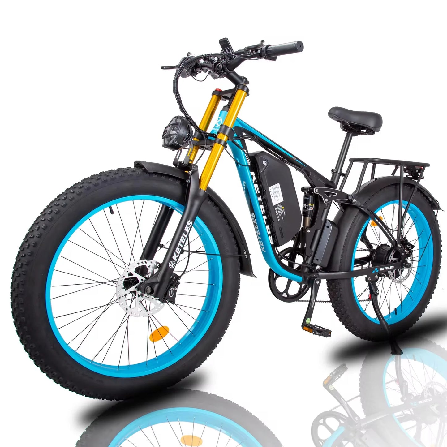 New electric bicycle K800 adult fashion electric bike 2000W powerful motor 48v23ah battery E-bike fat tire mountain off-road