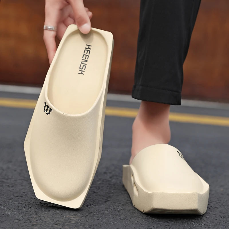 Original Men Slippers Slides Summer Beach Shoes Soft Indoor Thick Bottom Sandal Suitable Outdoor Sandals Flip Flops Designer