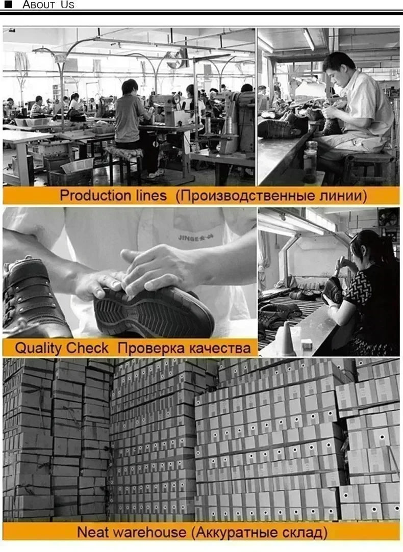 Men's Boots Outdoor Waterproof Men Ankle Boots Men Platform Work Safty Shoes for Men Casual Hiking Shoes Breathable Men Sneakers