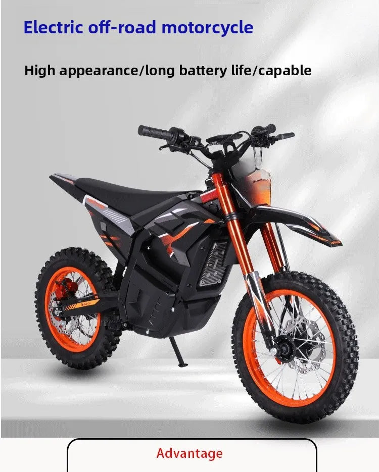 Electric off-road motorcycle lithium battery all-terrain mountain desert mud bike