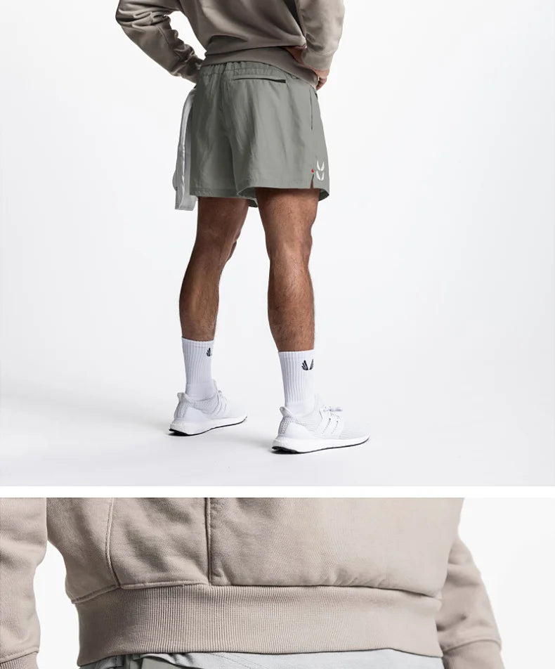 Mens Gym Training Shorts Man Quick Dry Sports Casual Short Pants Fitness Workout Running Bodybuilding Fashion Basketball Shorts