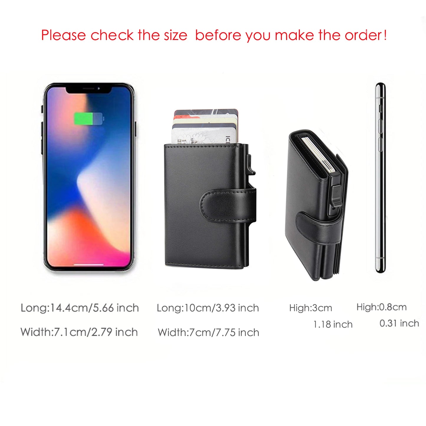 Rfid Microfiber Leather Men Wallets Fashion Card Holder Trifold Wallet Money Bags Smart Slim Thin Coin Pocket Wallet Purse