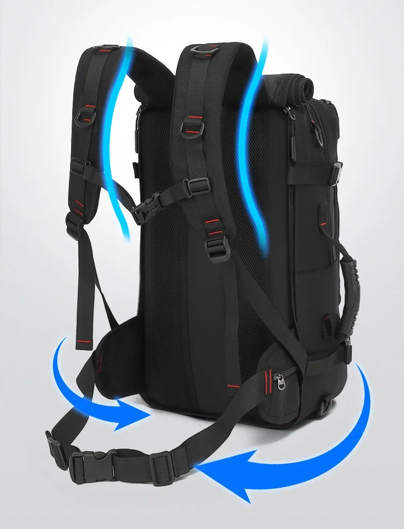 Travel backpack for men boarding, casual men's backpack for travel, large backpack for travel, 70 liters L, super large capacity