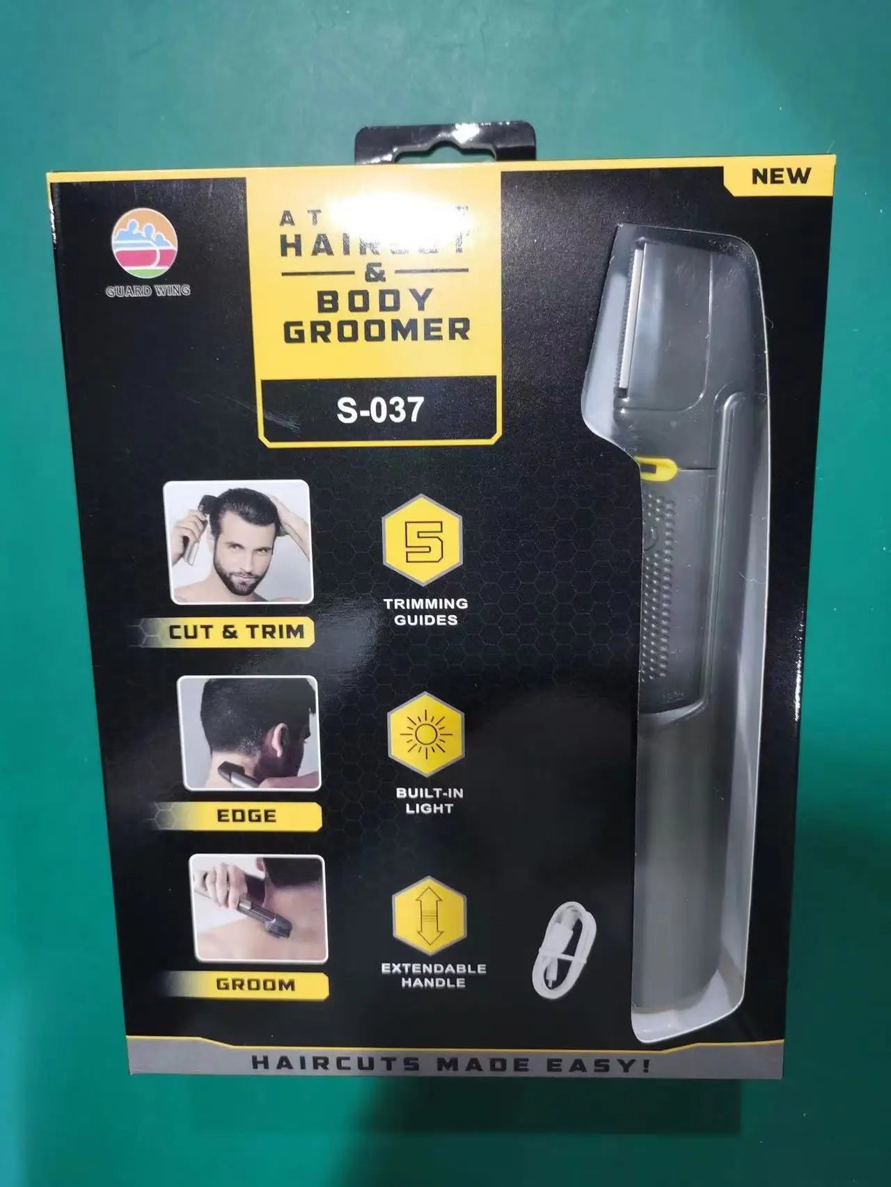 Electric Hair Clipper for Men Beard Hair Clipper Trimmer Washable Shaver Hair Cutting Machine Tool Set Clippers Cordless Hair