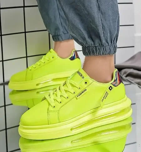 Fashion Brand Sneakers For Men Casual Shoes New Soft Comfortable Pu Leather Shoes Breathable Flats Shoes For Man Tenis Masculino