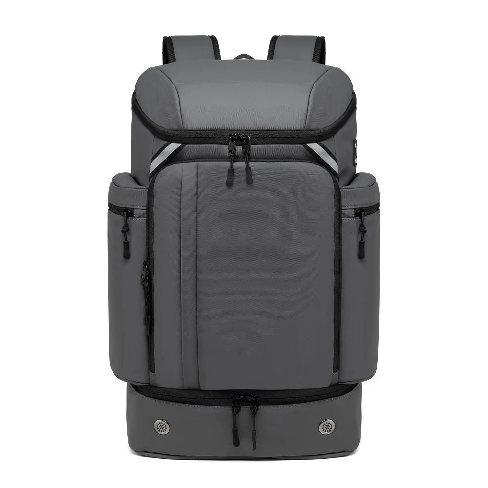 Men travel backpack large capacity trekking Backpack Business 17 Inch Laptop Backpack 50L Hiking fashion Backpack With shoe bag