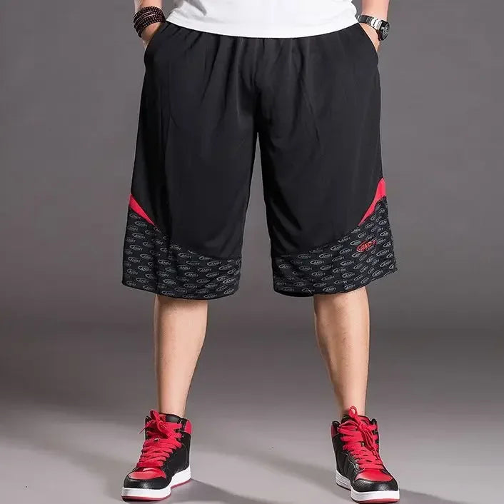 Male Short Pants Basketball Long Quick Dry Men's Shorts Training Bermuda Essential Fashion With Korean Style Stylish Clothing