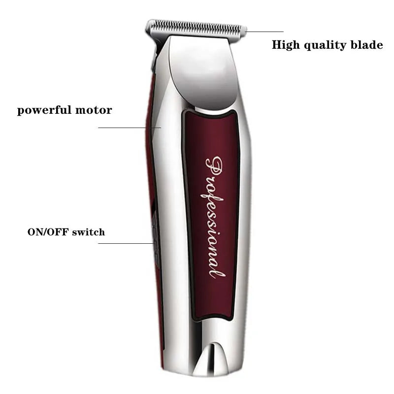 Rechargeable Hair Clipper For Men Grooming Kit Professional Electric Beard Hair Trimmer Body Edge Outline Detail Haircut Machine
