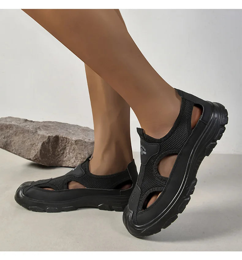 Men's Sandals 2025 New Style Diving Shoes Beach Outdoor Mountaineering Shoes Outdoor Large Sandals 39-46