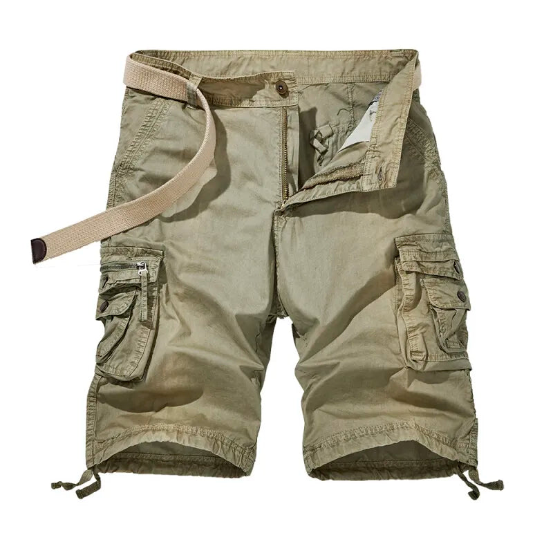 Shorts Male Slim Workout Shorts Lightweight Outdoor Mens Casual Hiking Cargo Fishing Short Pants Summer Quick Drying Work Shorts
