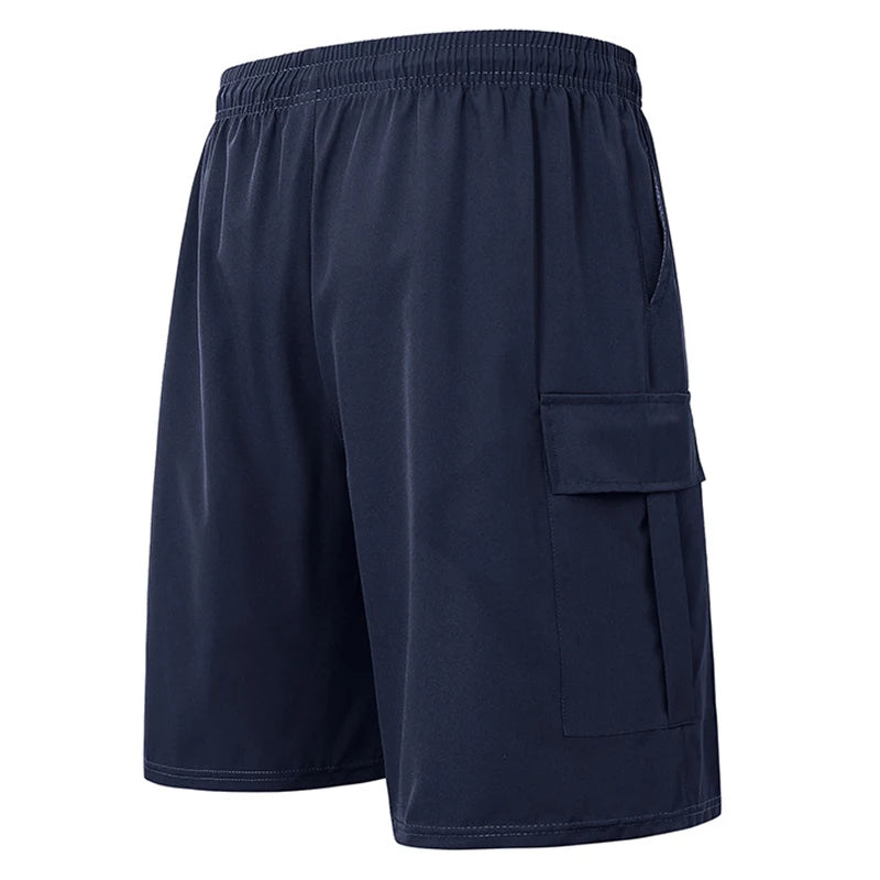 Man Walking Shorts 2025 Spring Summer City Casual Short Pants High Quality Male Urban Trend Pocket Versatile Knee Length Shorts