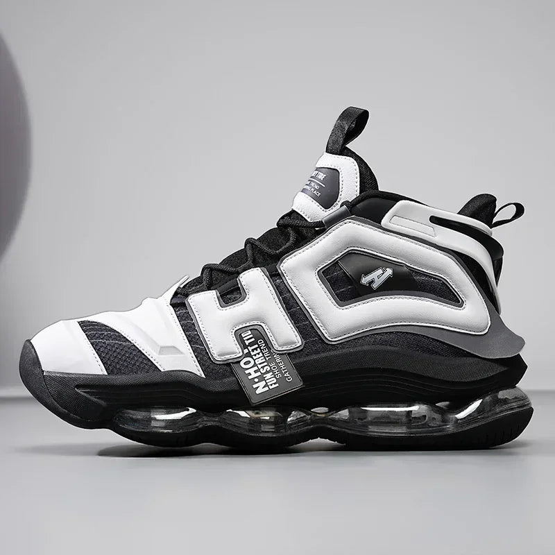 High-quality Mens Basketball Shoes High Street Original Sneakers Men Air Cushioining Rubber Anti Slip Leisure Shoes Male 39-45