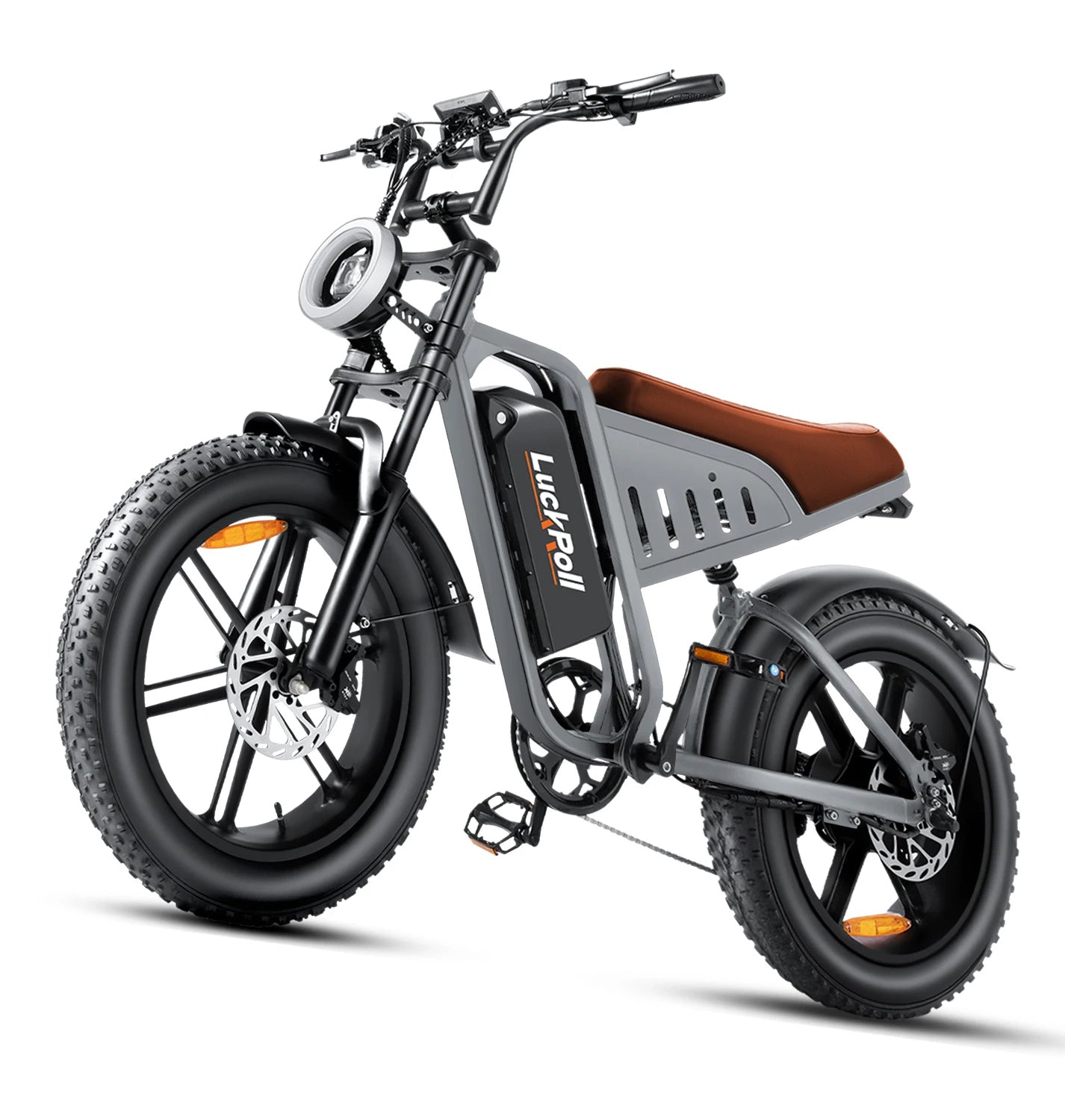 1000W Ebike for Adults,  20" Fat Tire Electric Bike, NFC & Password Unlock, 48V 15/25Ah 60-80 Miles 33-40MPH Electric Bike Moped