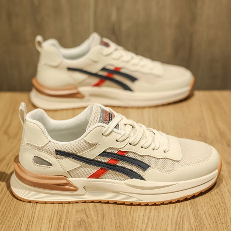 Casual Shoes for Men Fashion Men's Sneakers Wear-resistant Platform Mens Sport Shoes 2024 New Breathable Mesh Male Running Shoes