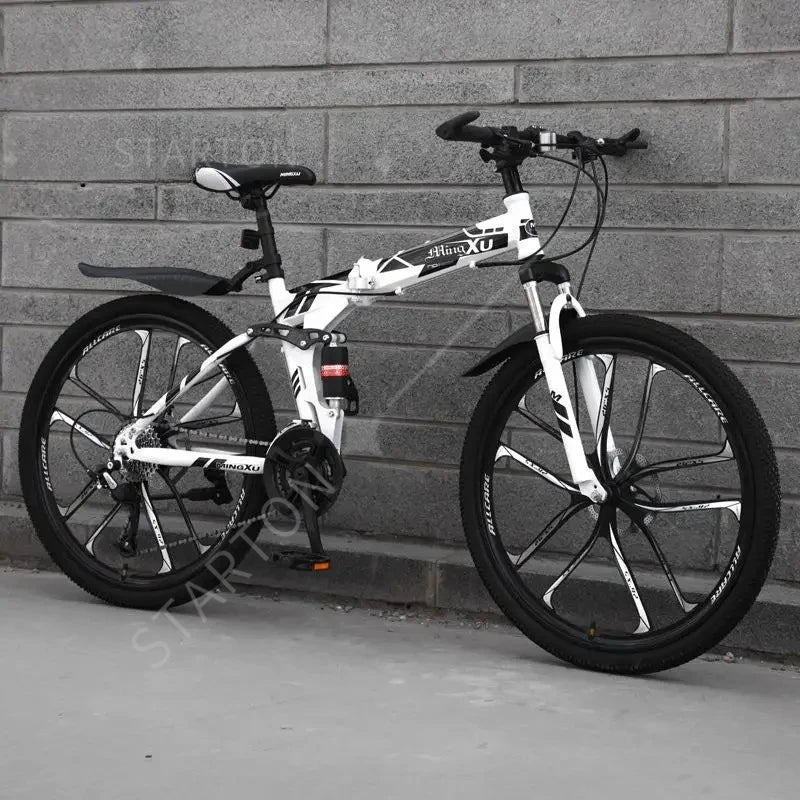 Bike Folding Mountain Bike  Double Shock Absorption