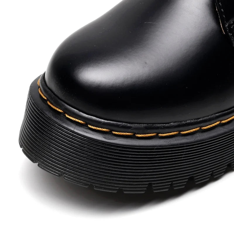 New men and women boots American British platform thick-soled low-cut men shoes non-slip wear-resistant outdoor casual shoes 45