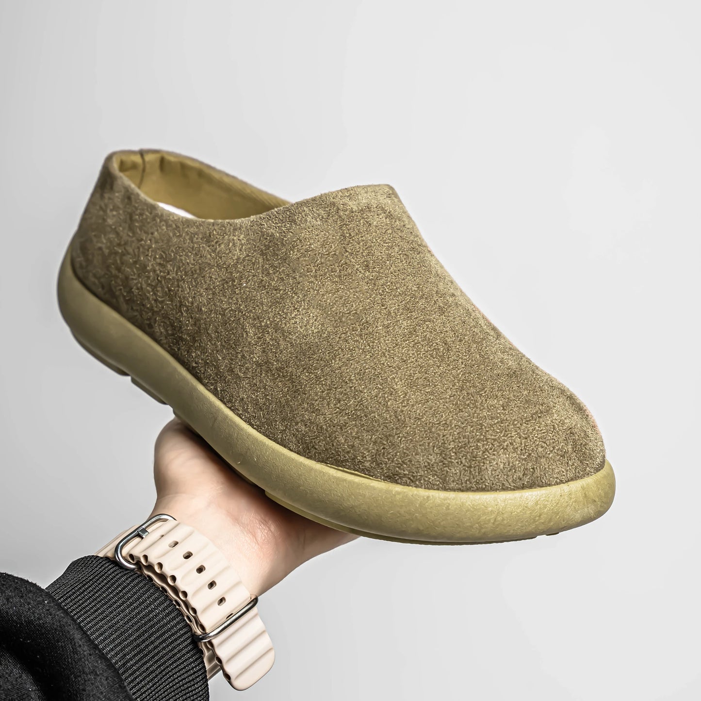 2025 New Arrival Men's Mules | Closed-Toe Half Slippers | Outdoor Slip-on Casual Shoes for Men