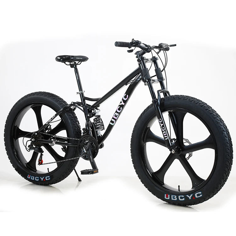 Factory Wholesale Price MTB Snow Surrey Bike/26inch tandem with Large Wheels / 4.0 Fat Tire Surrey Bicycle