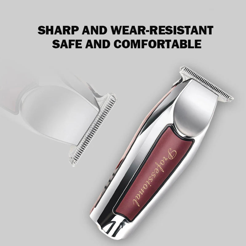 Rechargeable Cordless Hair Trimmer For Men Grooming Professional Electric Hair Clipper Hair Cutting Machine Clipper