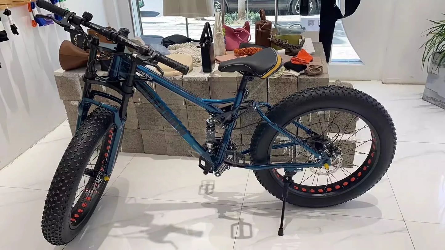 26 Inch 4.0 New Design 4.0 Fat Bike Snow Mountain Bike New Beach Cruiser Bike