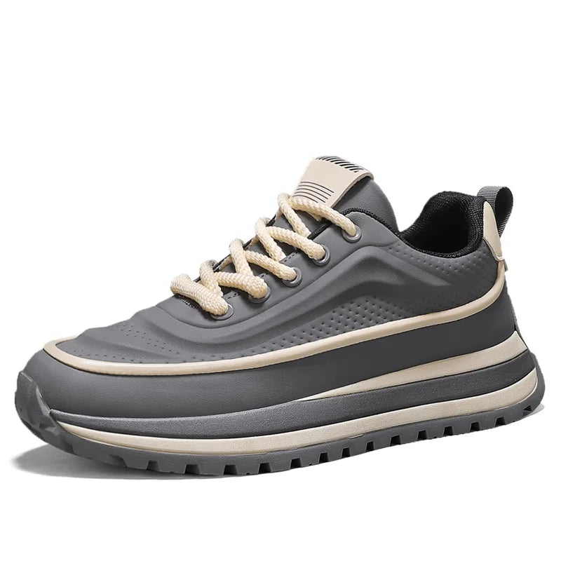 Men Shoes Platform Male Sneakers Fashion Thick Soles Casual Sport Shoes Breathable Height Increased Athletic Shoes Walking Shoes