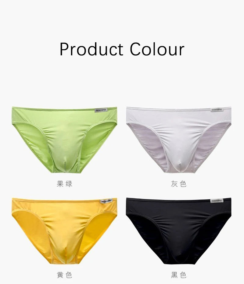 Men's Underwear Modal Briefs High Quality Soft Male Pants Breathable Comfortable Youth Underpants Men Sexy U Bulge Pouch Panties